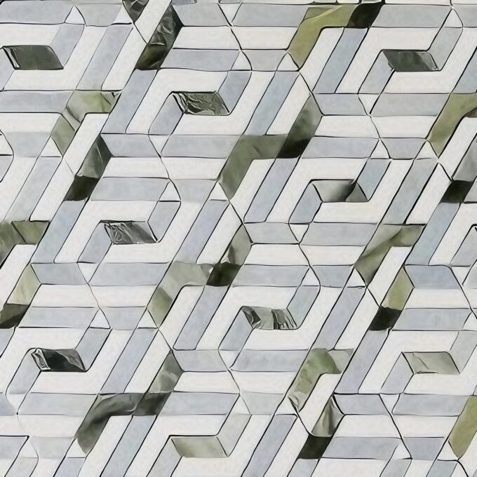 Italian modern design natural stone Mosaic marble Mosaic