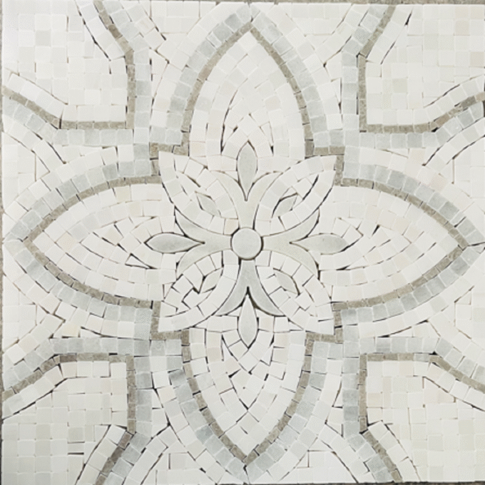 Modern design handcrafted Mosaic tiles with inlaid patterns