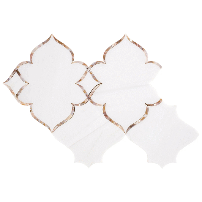 Dolomite Waterjet Mosaic tile