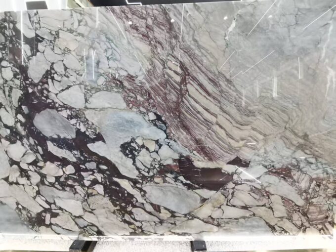 Calacatta Viola Marble Slabs is used for the luxurious design of interior wall and floor tile projects