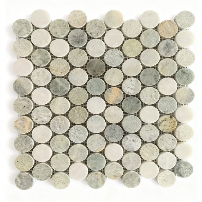 Marble Mosaic Penny Round Kitchen and bathroom decoration