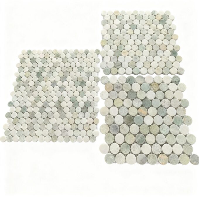 Marble Mosaic Penny Round Kitchen and bathroom decoration