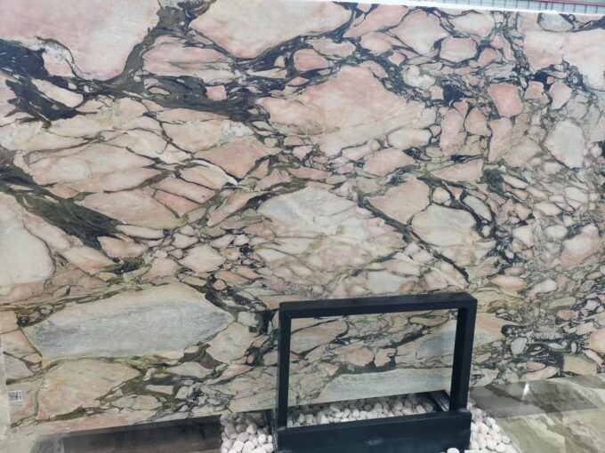 Calacatta Rosenoir,Rosa Aurora Marble,Portugal Marble Slabs，Luxury Stone Portuguese Bulgari Pink