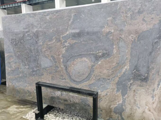 Italian Palissandro Blue Marble Slabs High-quality natural marble