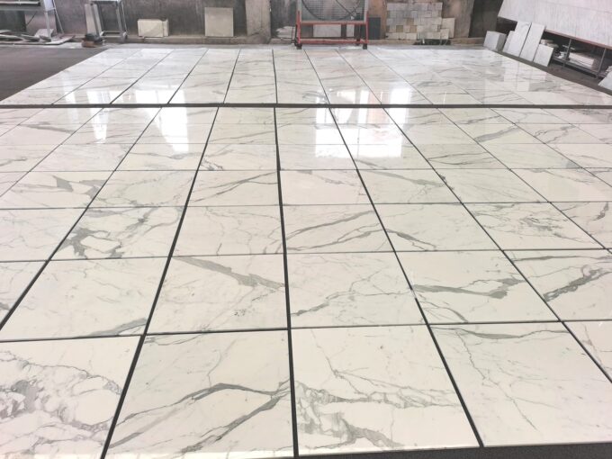 High-quality natural stone Italy Statuario marble slabs