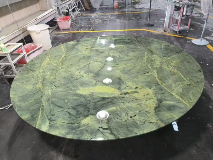 Wizard of Oz marble slabs High-end green natural stone interior design
