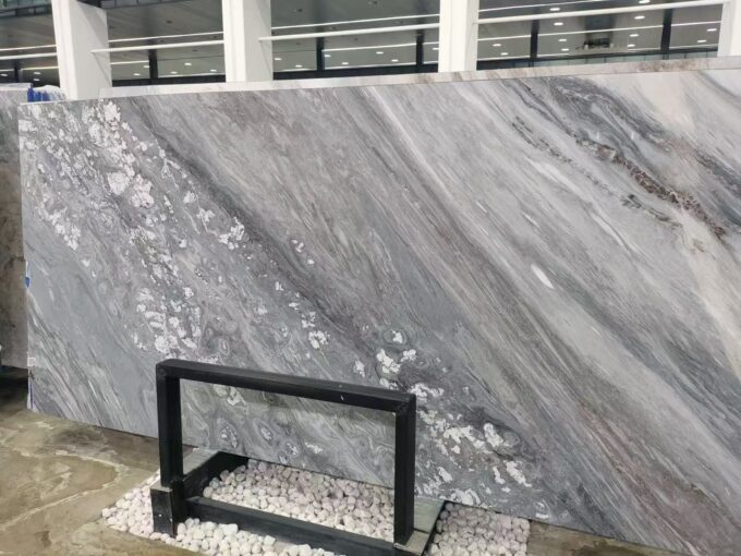 Italian Palissandro Blue Marble Slabs High-quality natural marble