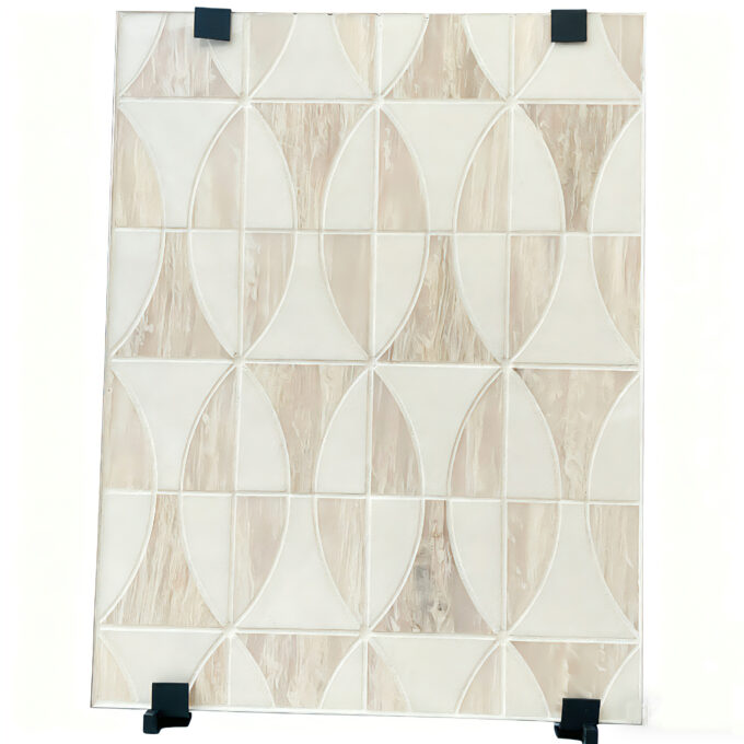 Modern best-selling marble waterjet  Mosaic tiles for hotel interior wall decoration