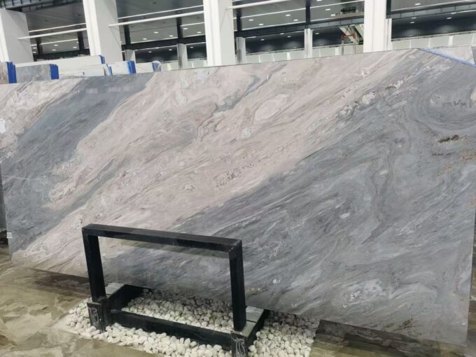 Italian Palissandro Blue Marble Slabs High-quality natural marble