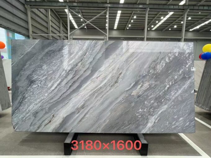Italian Palissandro Blue Marble Slabs High-quality natural marble