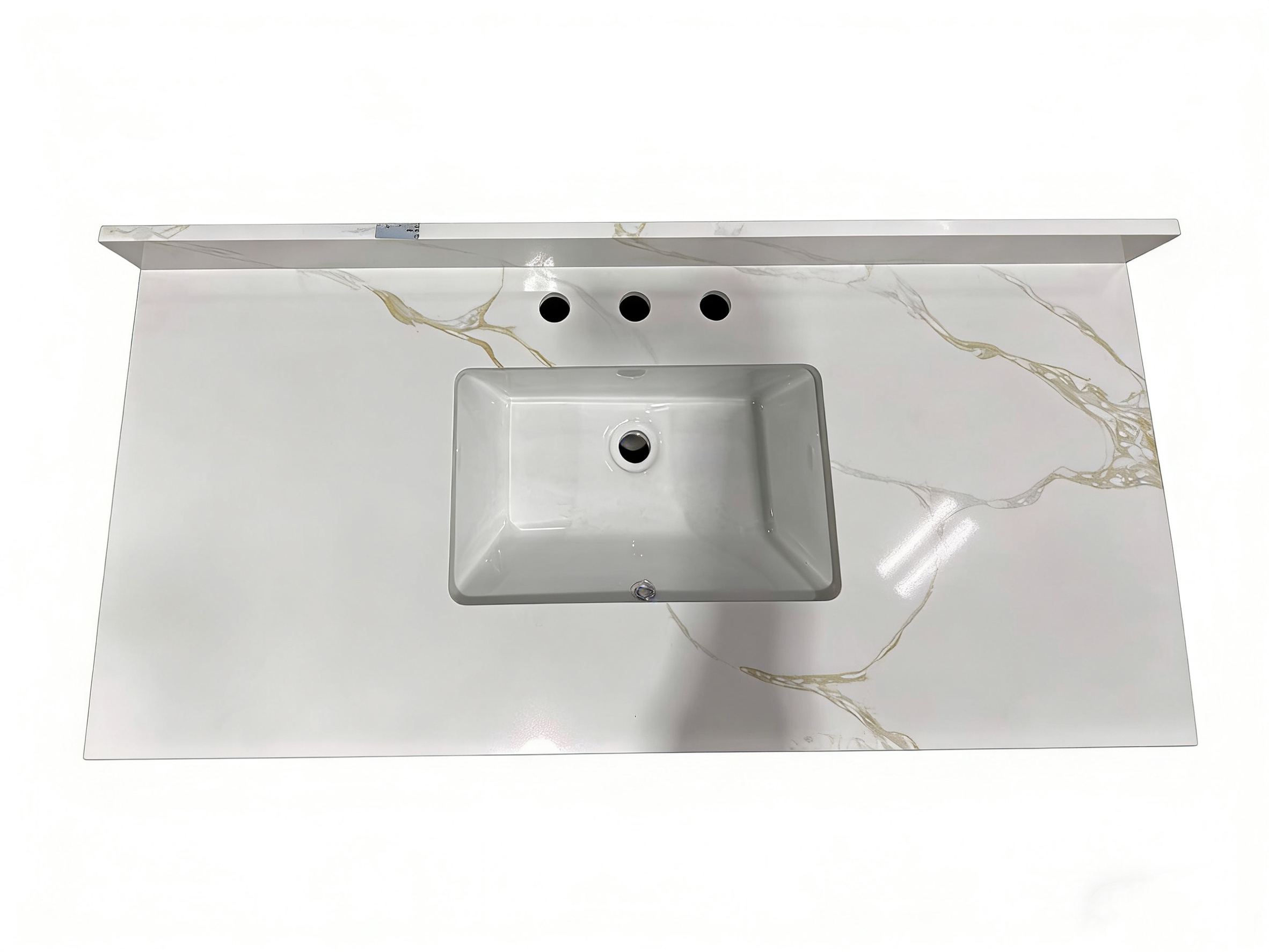 Modern Design Quartz Calacatta Vanity top Bathroom Vanity top