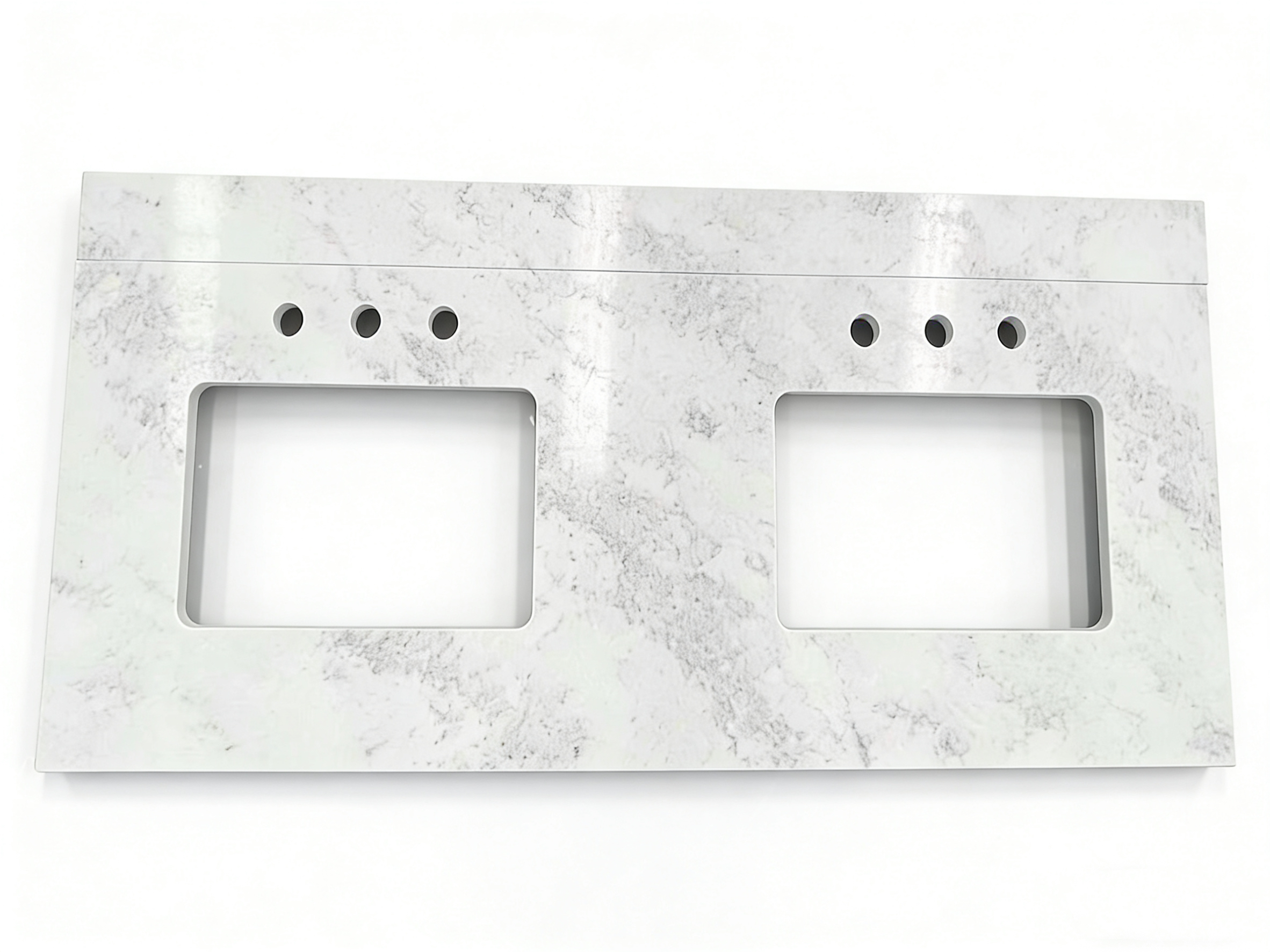 Quartz 8639 Vanity top for bathroom Natural Stone sinks