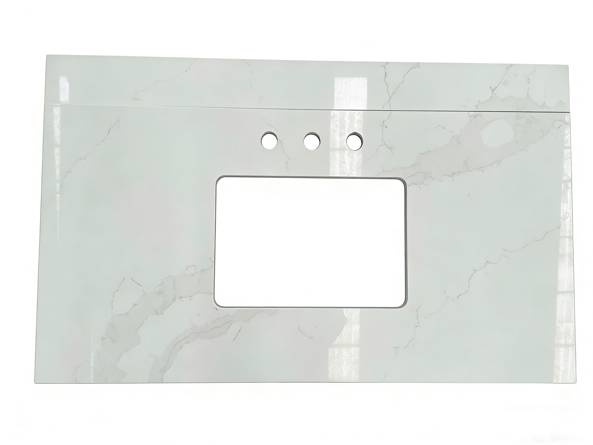 Modern Design Quartz Calacatta Vanity top Bathroom Vanity top