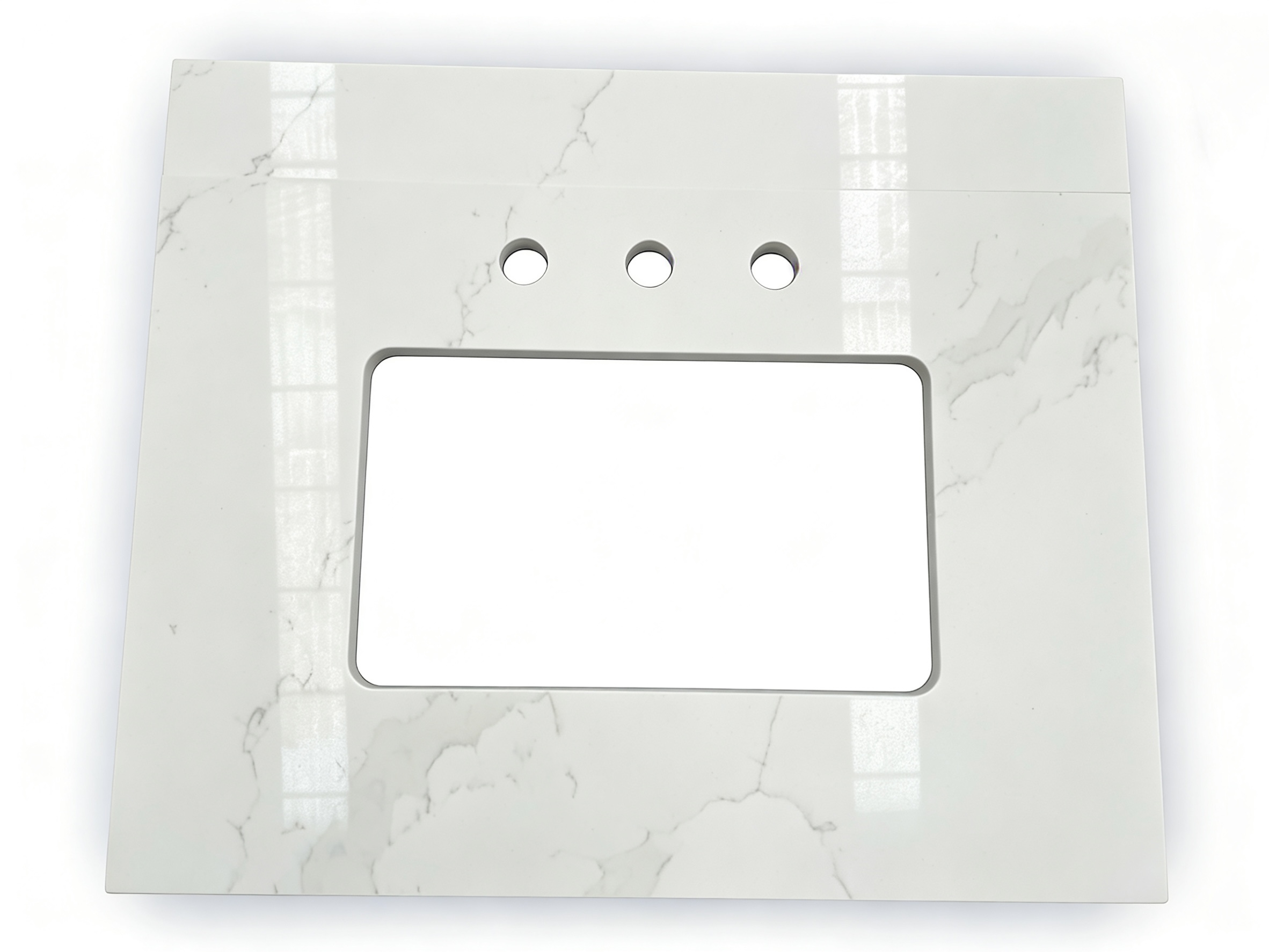 Modern Design Quartz Calacatta Vanity top Bathroom Vanity top