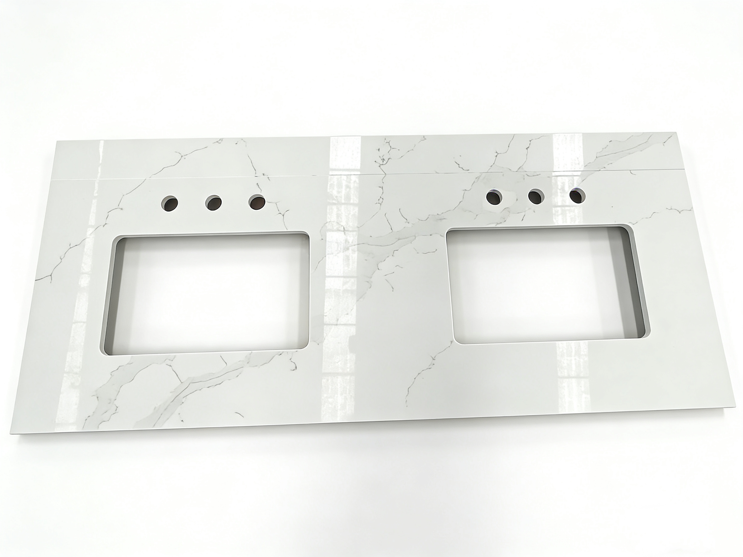 Modern Design Quartz Calacatta Vanity top Bathroom Vanity top