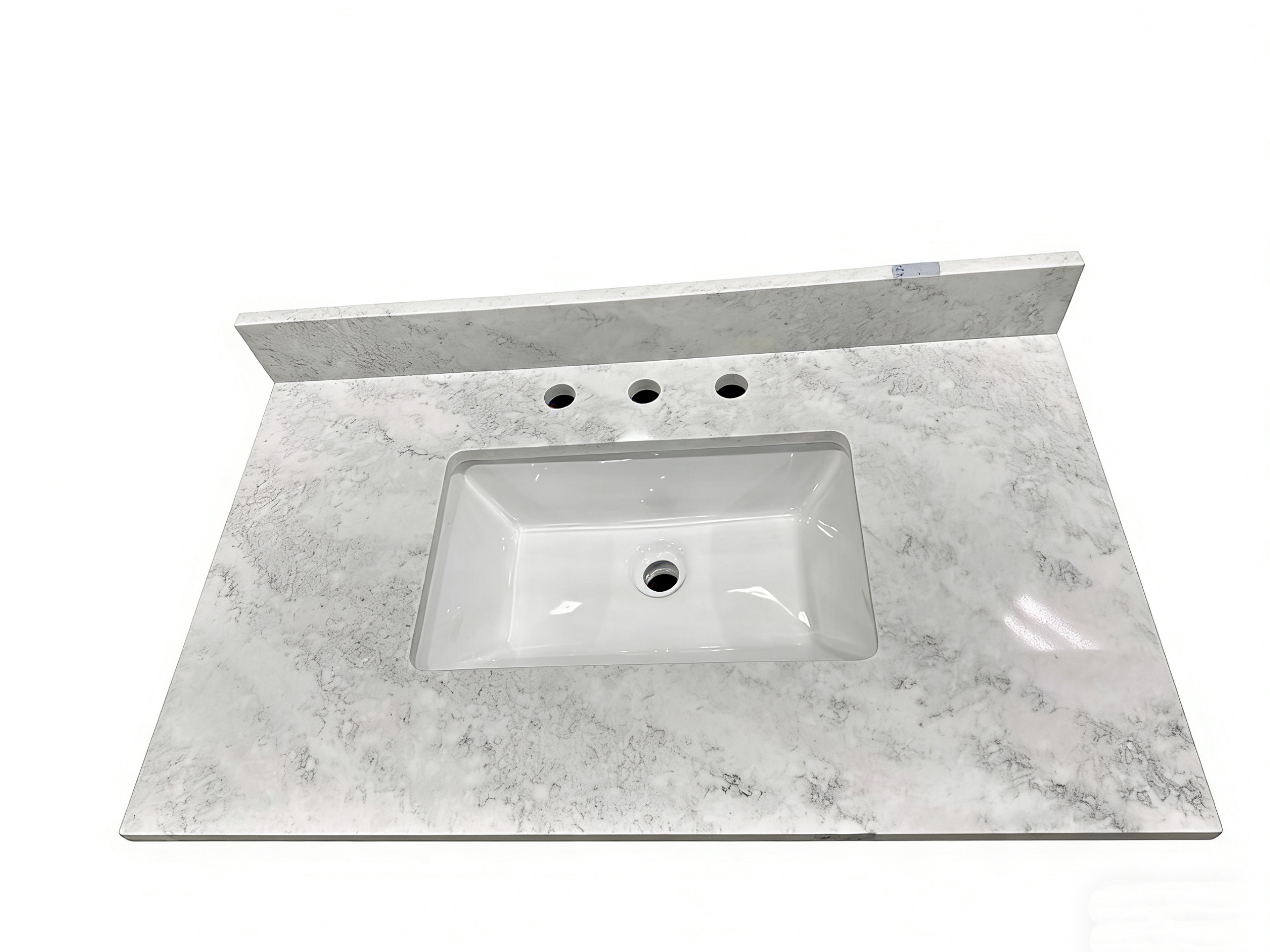 Quartz 8639 Vanity top for bathroom Natural Stone sinks